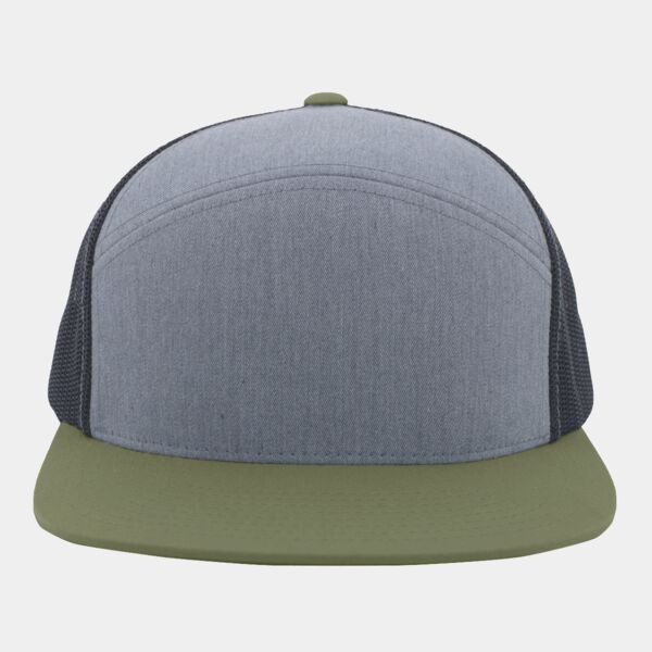6-Panel Arch Trucker Snapback Cap Thumbnail